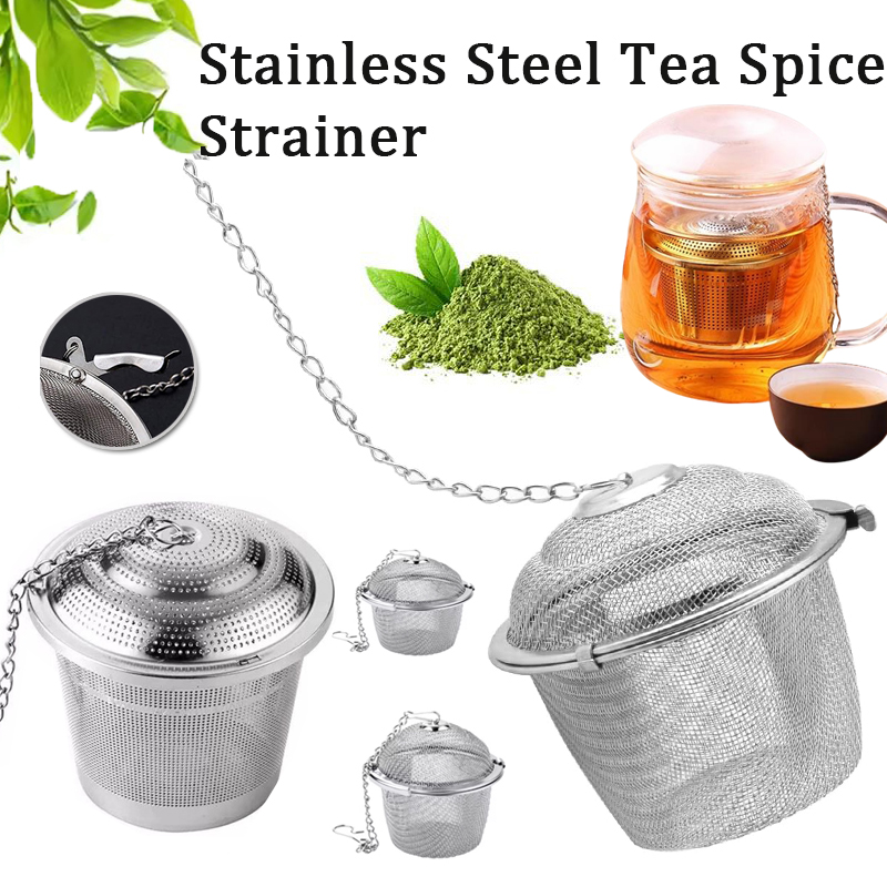 Herbal Wellness Supplement - 1-2Pcs Edelstahl Tee Gewürz Sieb Gewürz