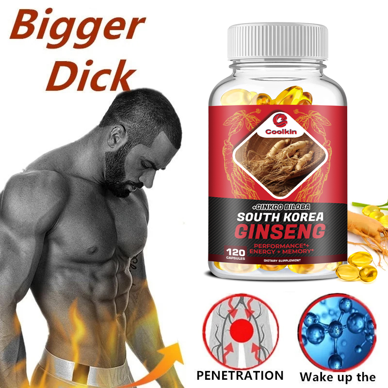 Ginkgo Biloba Extract - Koreanische rote Ginseng-Kapseln – unterstützt das