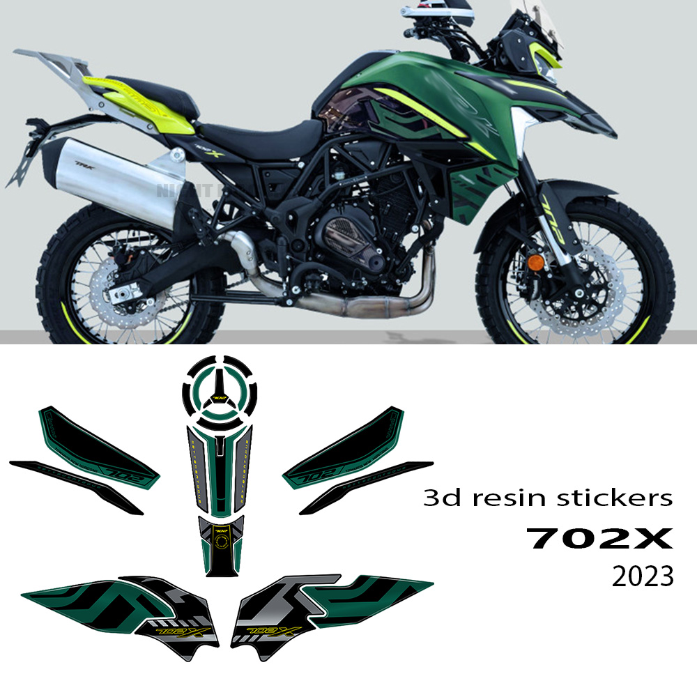 Wellness X - 3D Aufkleber Trk702x Motorrad Zubehör 3D