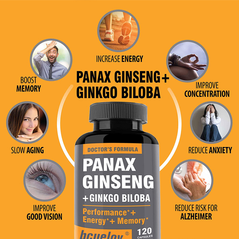 Ginseng + Ginkgo Biloba-Extrak – Ginkgo Biloba Extract Bewertung und Preis