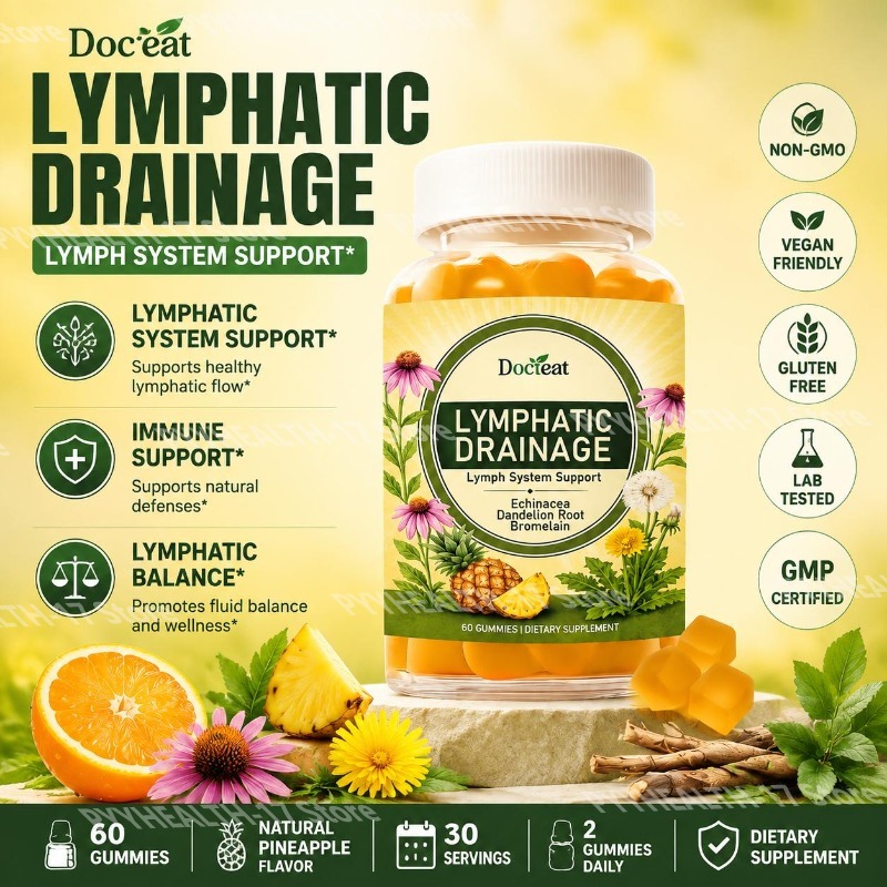 Docteat Lymphsystem-Unterstütz – Herbal Wellness Supplement Bewertung und Preis